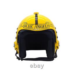 The Blue Angels Flight Helmet Movie Prop Pilot Naval Aviator Usn Navy + T-shirt