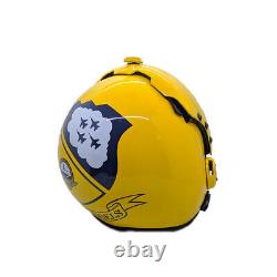 The Blue Angels Flight Helmet Prop Pilot Naval Aviator USN Navy Chrome Receiver