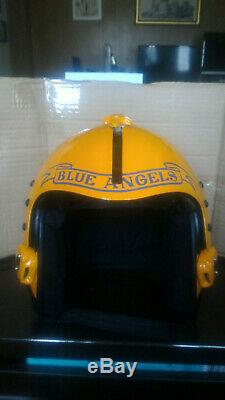 The Blue Angels Flight Helmet Prop Pilot Naval Aviator Usn Navy