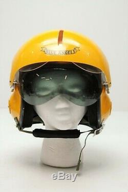 The Blue Angels Flight Helmet Prop Pilot Naval Aviator Usn Navy For Charity