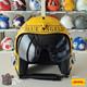 The Blue Angels Hgu-33 Flight Helmet Movie Prop Pilot Aviator Usn Chrome +hl Bag