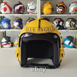 The Blue Angels Hgu-33 Flight Helmet Movie Prop Pilot Naval Aviator Usn + Bag
