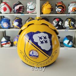 The Blue Angels Hgu-33 Flight Helmet Movie Prop Pilot Naval Aviator Usn + Bag