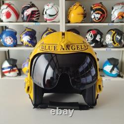 The Blue Angels Hgu-33 Flight Helmet Movie Prop Pilot Naval Aviator Usn + Bag