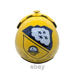 The Blue Angels Hgu-33 Flight Helmet Movie Prop Pilot Naval Aviator Usn + Bag