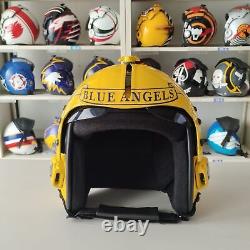 The Blue Angels Squadron Hgu-33 Flight Helmet Movie Prop Pilot Naval Aviator Usn