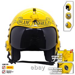 The Blue Angels Squadron Hgu-33 Flight Helmet Movie Prop Pilot Naval Aviator Usn