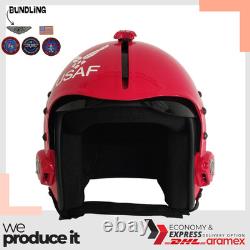 Thunderbirds Squadron Flight Hgu-33 Helmet Prop Pilot Usaf Us Air Force + Patch