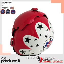 Thunderbirds Squadron Flight Hgu-33 Helmet Prop Pilot Usaf Us Air Force + Patch