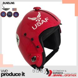 Thunderbirds Squadron Flight Hgu-33 Helmet Prop Pilot Usaf Us Air Force + Patch