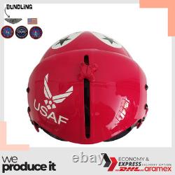 Thunderbirds Squadron Flight Hgu-33 Helmet Prop Pilot Usaf Us Air Force + Patch