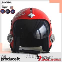 Thunderbirds V2 Squadron Flight Hgu-33 Helmet Prop Pilot Usaf Us Air Force +ptch