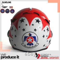 Thunderbirds V2 Squadron Flight Hgu-33 Helmet Prop Pilot Usaf Us Air Force +ptch