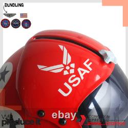 Thunderbirds V2 Squadron Flight Hgu-33 Helmet Prop Pilot Usaf Us Air Force +ptch