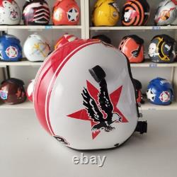 Top Gun Bob Hgu-33 Flight Helmet Movie Prop Pilot Aviator Usn Navy + Hl Bag