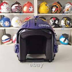 Top Gun Cougar Hgu-33 Flight Helmet Movie Prop Pilot Aviator Usn Navy V2 + Shirt