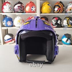 Top Gun Cougar Hgu-33 Flight Helmet Movie Prop Pilot Naval Aviator Usn Navy+pin