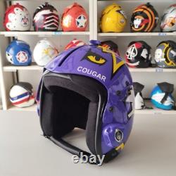 Top Gun Cougar Hgu-33 Flight Helmet Movie Prop Pilot Naval Aviator Usn Navy+pin