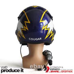Top Gun Cougar Hgu-33 Flight Helmet Movie Prop Pilot Usn+ Mbu-12/p Mask Replica