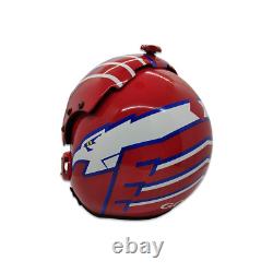 Top Gun Goose Blue Hgu-33 Flight Helmet Movie Prop Pilot Aviator Usn Navy+bag