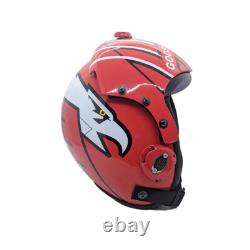 Top Gun Goose HGU-33 Flight Helmet Prop Pilot Naval Aviator USN Navy + HL Bag