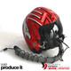 Top Gun Goose Hgu-33 Flight Helmet Movie Prop Pilot Usn+ Mbu-12/p Mask Replica