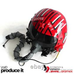 Top Gun Goose Hgu-33 Flight Helmet Movie Prop Pilot Usn+ Mbu-12/p Mask Replica