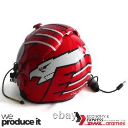 Top Gun Goose Hgu-33 Flight Helmet Movie Prop Pilot Usn+ Mbu-12/p Mask Replica