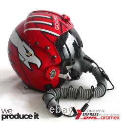 Top Gun Goose Hgu-33 Flight Helmet Movie Prop Pilot Usn+ Mbu-12/p Mask Replica