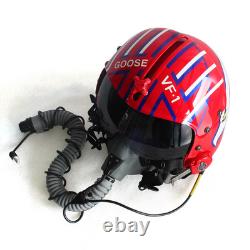 Top Gun Goose V2 Hgu-33 Flight Helmet Movie Prop Pilot Usn+ Mbu-12/p Mask Replic