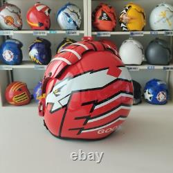 Top Gun Goose+iceman Hgu-33 Flight Helmet Movie Prop Pilot Aviator Usn Navy+bag