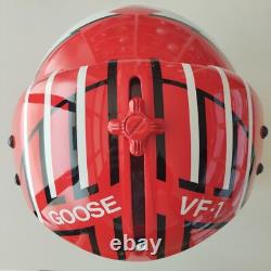 Top Gun Goose+iceman Hgu-33 Flight Helmet Movieprop Pilot Aviator Usn Navy+shirt