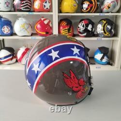 Top Gun Halo Hgu-55 Flight Helmet Movie Prop Pilot Aviator Usn Navy + Hl Bag