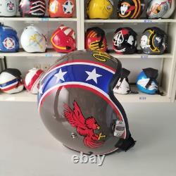 Top Gun Halo Hgu-55 Flight Helmet Movie Prop Pilot Aviator Usn Navy + Hl Bag