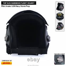 Top Gun Hangman Flight Helmet Pilot Aviator USN Navy Movie Prop