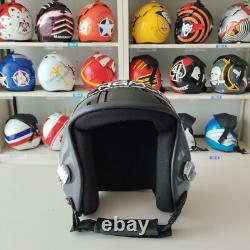 Top Gun Hangman Hgu-55 Flight Helmet Movie Prop Pilot Aviator Usn Navy + Hl Bag