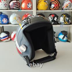Top Gun Hangman Hgu-55 Flight Helmet Movie Prop Pilot Aviator Usn Navy+ T-shirt