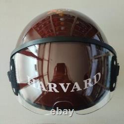 Top Gun Harvard Hgu-55 Flight Helmet Movie Prop Pilot Aviator Usn Navy + Hl Bag