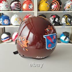Top Gun Harvard Hgu-55 Flight Helmet Movie Prop Pilot Aviator Usn Navy+ T-shirt