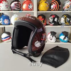 Top Gun Harvard Hgu-55 Flight Helmet Movie Prop Pilot Naval Aviator Usn+pin