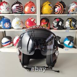 Top Gun Harvard Hgu-55 Flight Helmet Movie Prop Pilot Naval Aviator Usn+pin