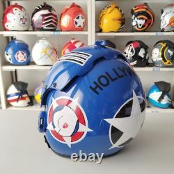 Top Gun Hollywood Hgu-33 Flight Helmet Movie Prop Pilot Aviator Usn Navy + Shirt