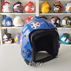 Top Gun Hollywood Hgu-33 Flight Helmet Movie Prop Pilot Aviator Usn Navy + Shirt