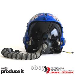 Top Gun Hollywood Hgu-33 Flight Helmet Movie Prop Pilot Usn+ Mbu-12/p Mask Rplca