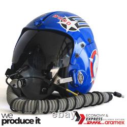 Top Gun Hollywood Hgu-33 Flight Helmet Movie Prop Pilot Usn+ Mbu-12/p Mask Rplca