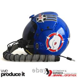 Top Gun Hollywood Hgu-33 Flight Helmet Movie Prop Pilot Usn+ Mbu-12/p Mask Rplca