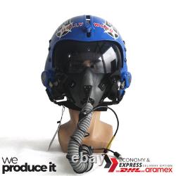 Top Gun Hollywood Hgu-33 Flight Helmet Movie Prop Pilot Usn+ Mbu-12/p Mask Rplca