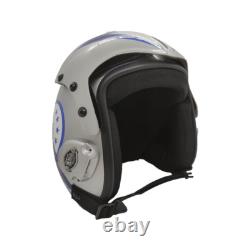 Top Gun Iceman Flight Hgu-33 Helmet Movie Prop Pilot Aviator Usn Navy + Bag