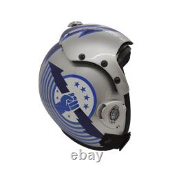 Top Gun Iceman Flight Hgu-33 Helmet Movie Prop Pilot Aviator Usn Navy + Bag