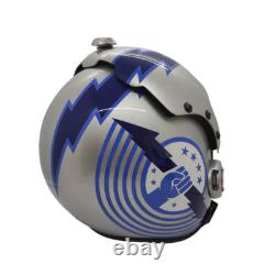 Top Gun Iceman Flight Hgu-33 Helmet Movie Prop Pilot Aviator Usn Navy + Bag